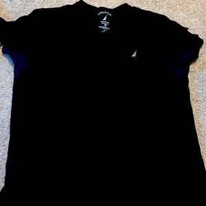 Black Nautical v neck